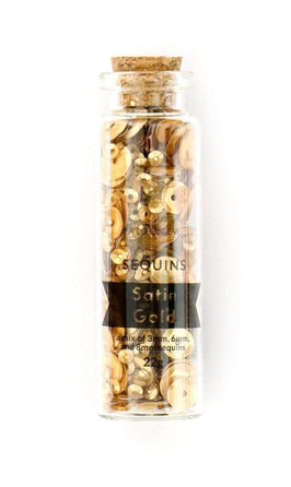 Ever Jewelry Embellishments Sequins - Satin Gold