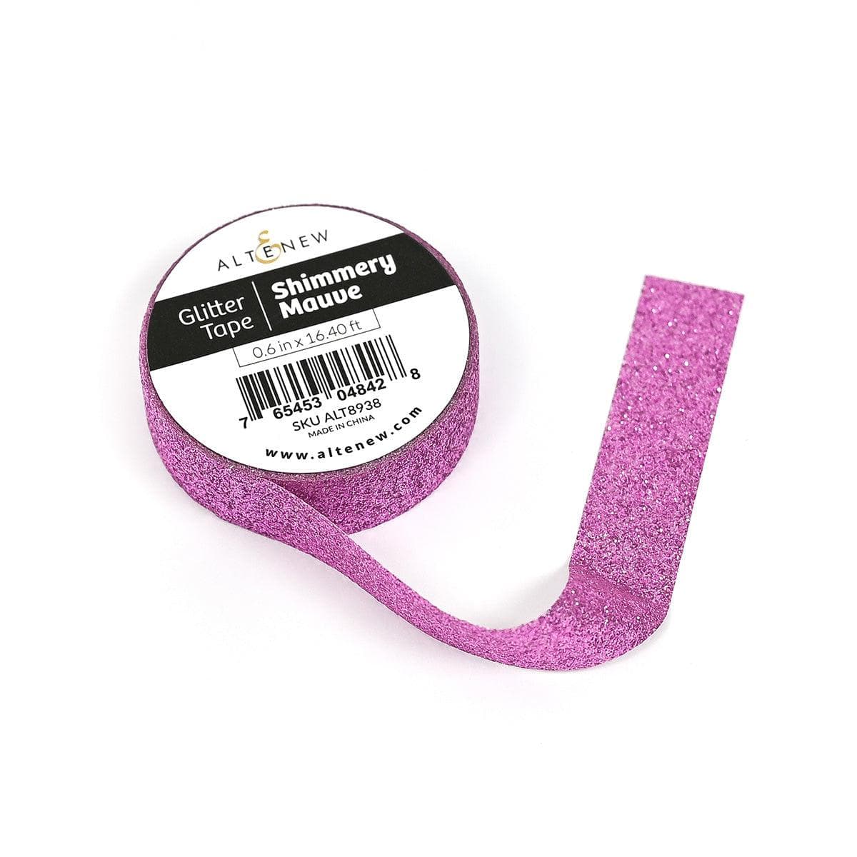 Shimmery Mauve Glitter Tape