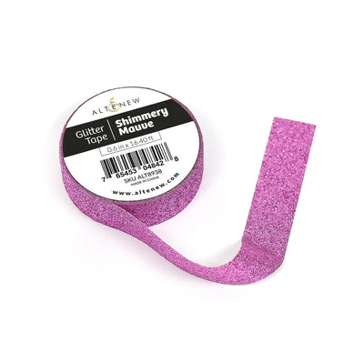 Shimmery Mauve Glitter Tape