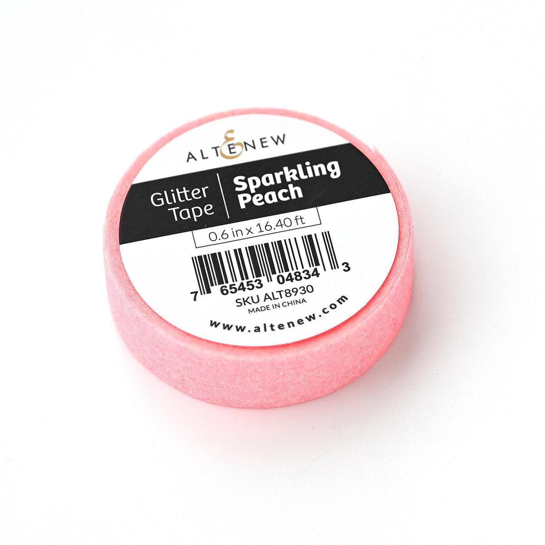 Sparkling Peach Glitter Tape