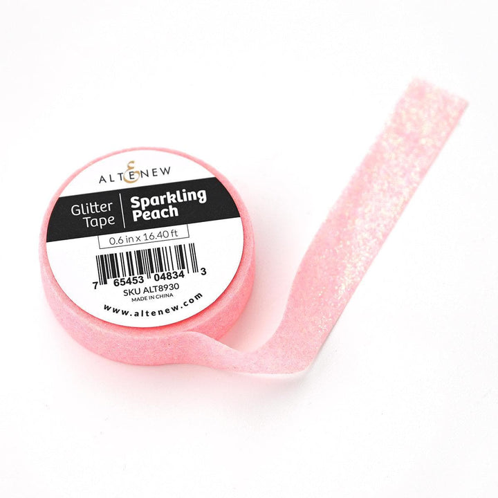 Sparkling Peach Glitter Tape