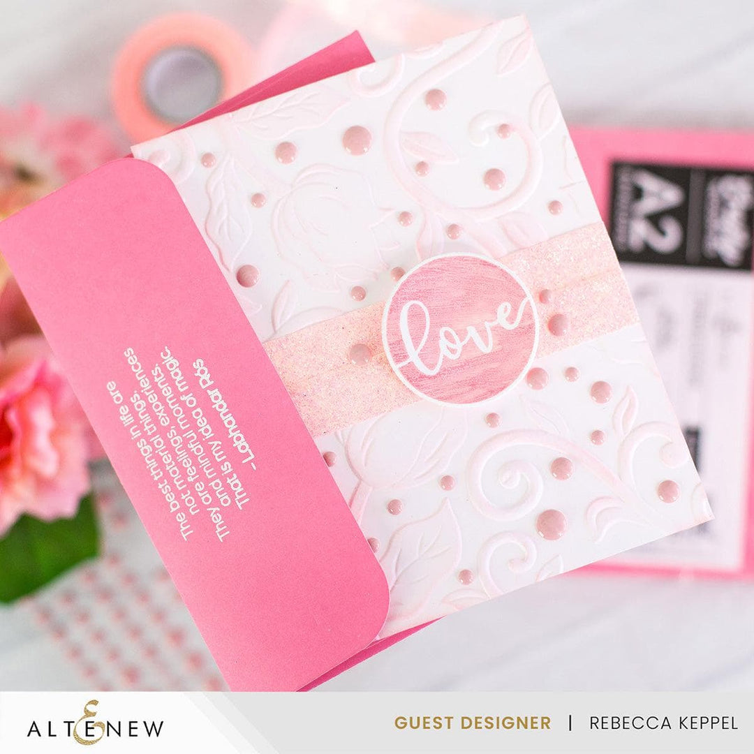 Sparkling Peach Glitter Tape