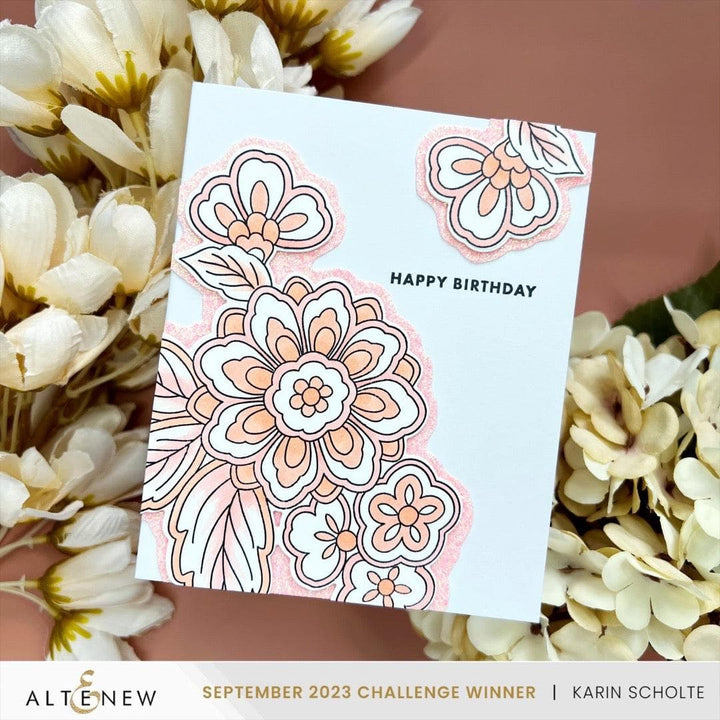 Sparkling Peach Glitter Tape