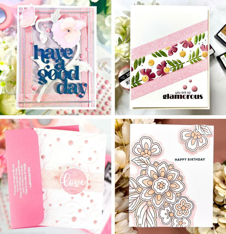 Sparkling Peach Glitter Tape