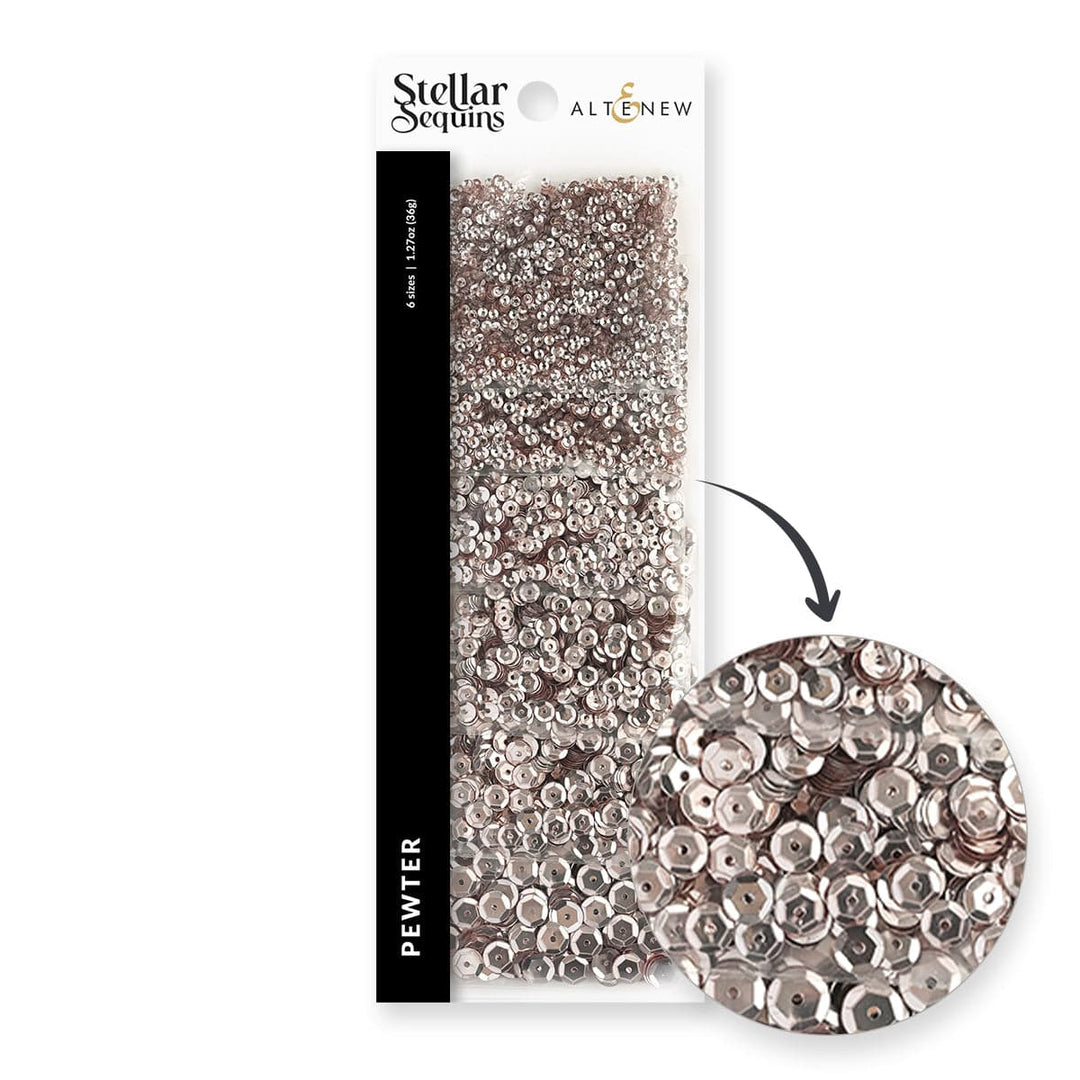 Stellar Sequins - Pewter