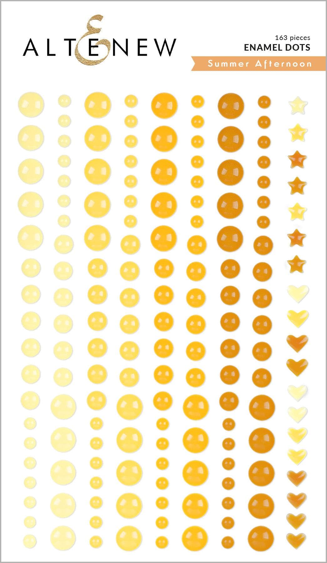 Chinesecrafts Embellishments Summer Afternoon Enamel Dots