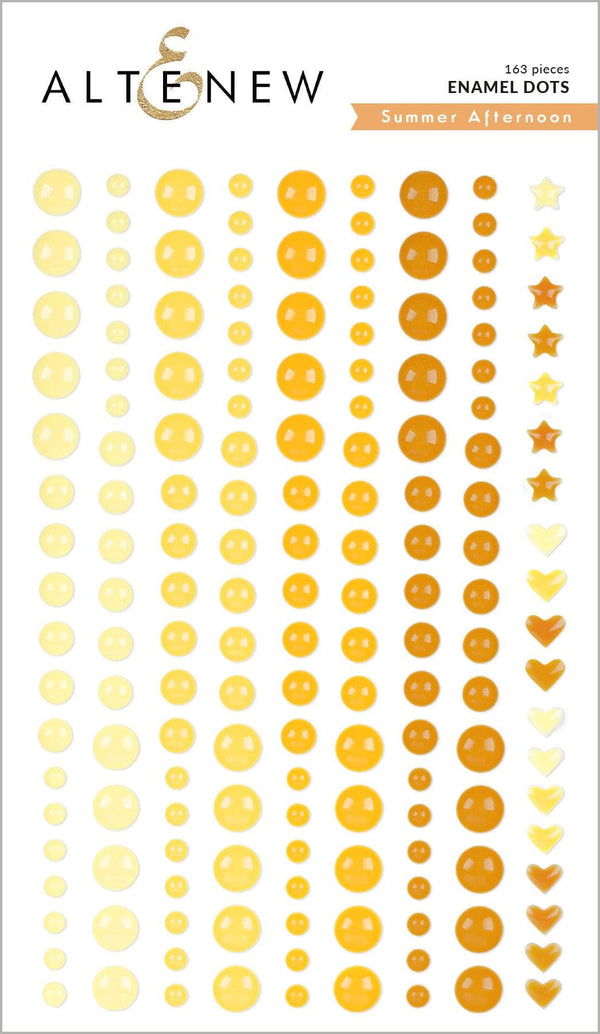 Chinesecrafts Embellishments Summer Afternoon Enamel Dots