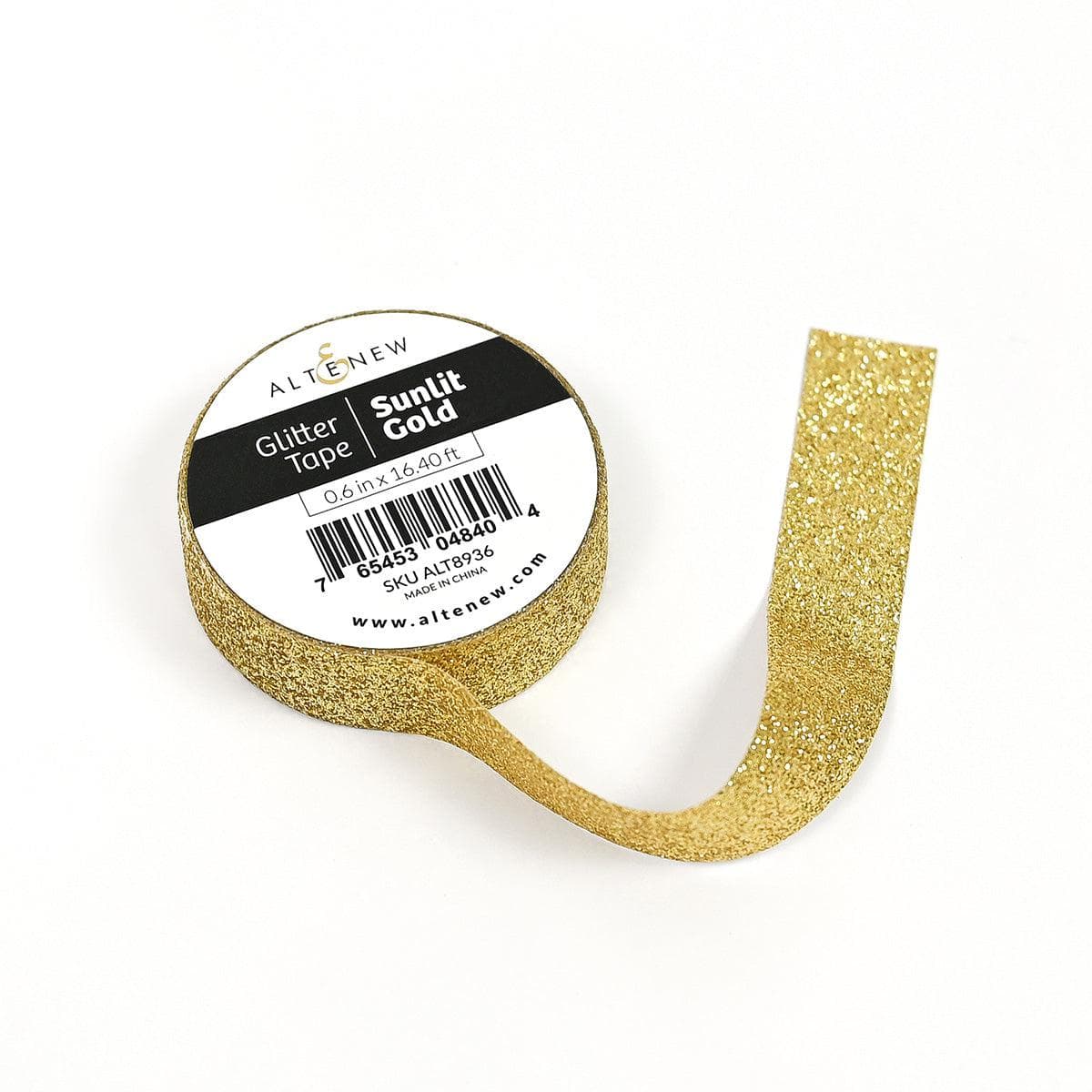 Sunlit Gold Glitter Tape