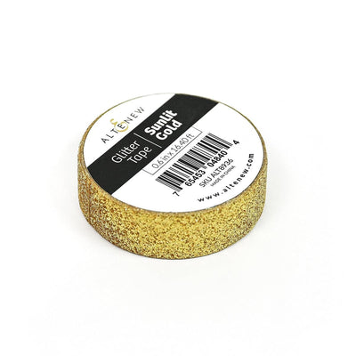 Sunlit Gold Glitter Tape