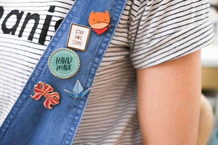 PinSource Embellishments Sweet Bow Enamel Pin