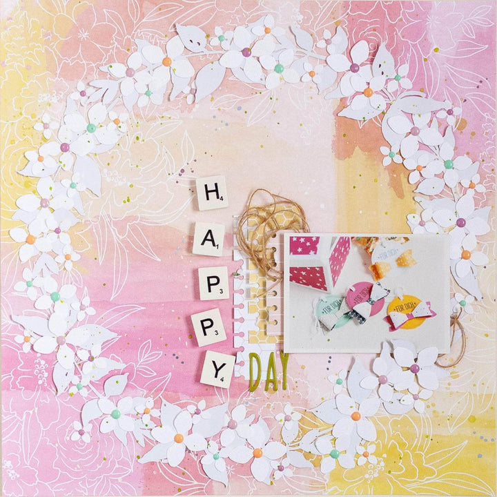 Chinesecrafts Embellishments Tropical Forest Enamel Dots