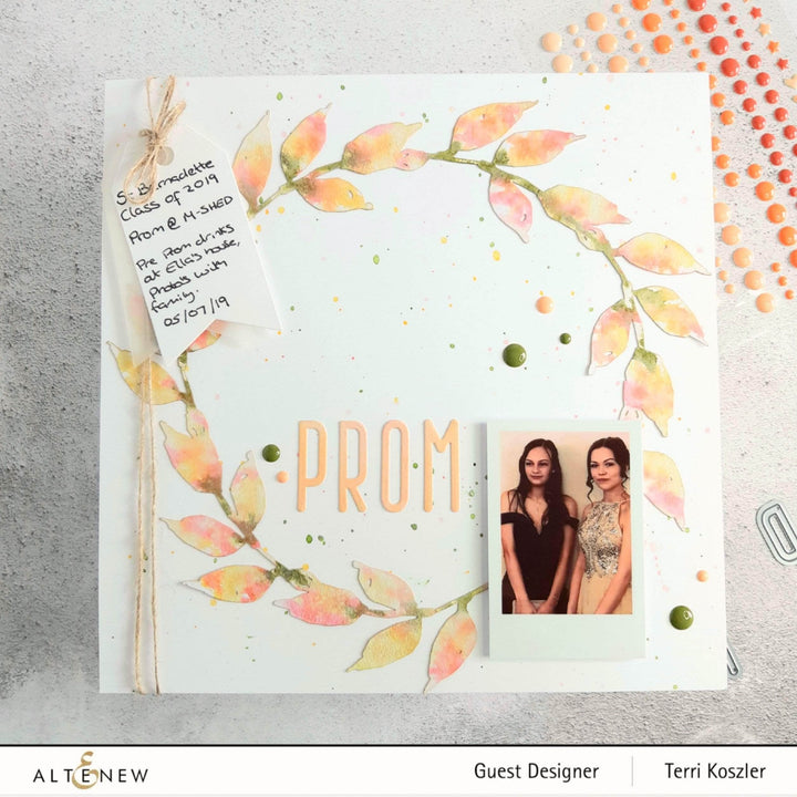 Chinesecrafts Embellishments Tropical Forest Enamel Dots