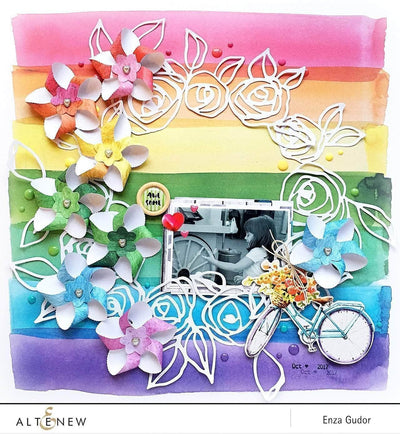 Altenew Scrapbook Reflection Collection Chipboard Sticker Sheet