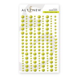 Zesty Lemon-Lime Promo Enamel Dots