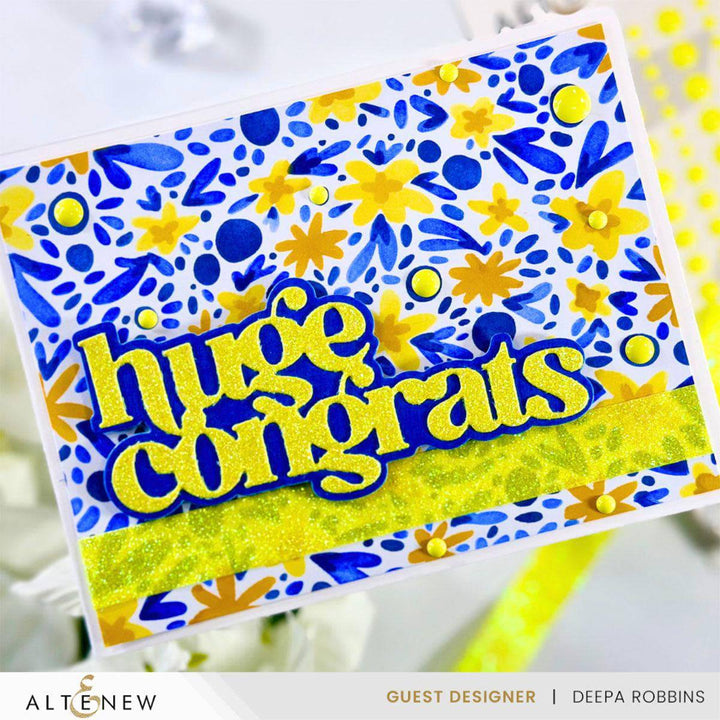 Zesty Lemon-Lime Promo Enamel Dots