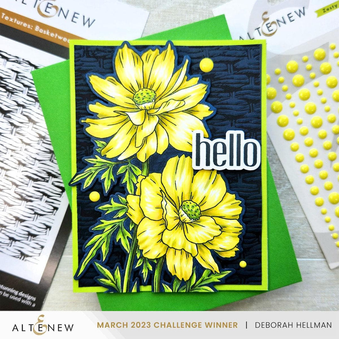 Zesty Lemon-Lime Promo Enamel Dots