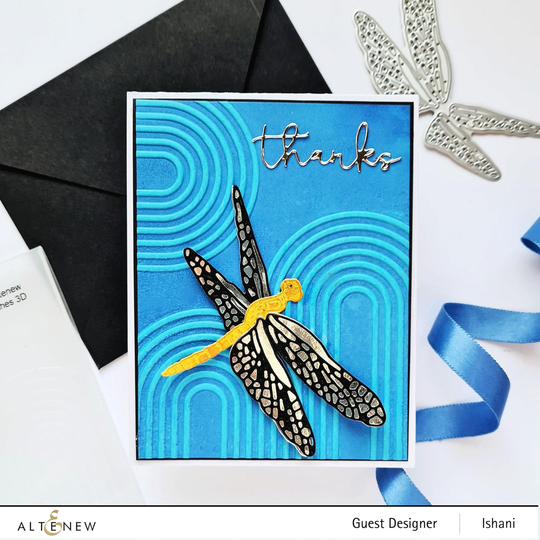 Part A-Glitz Art Craft Co.,LTD Embossing Folder Arches 3D Embossing Folder