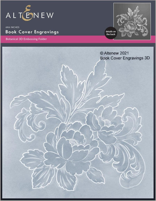 Part A-Glitz Art Craft Co.,LTD Embossing Folder Book Cover Engravings Embossing Folder