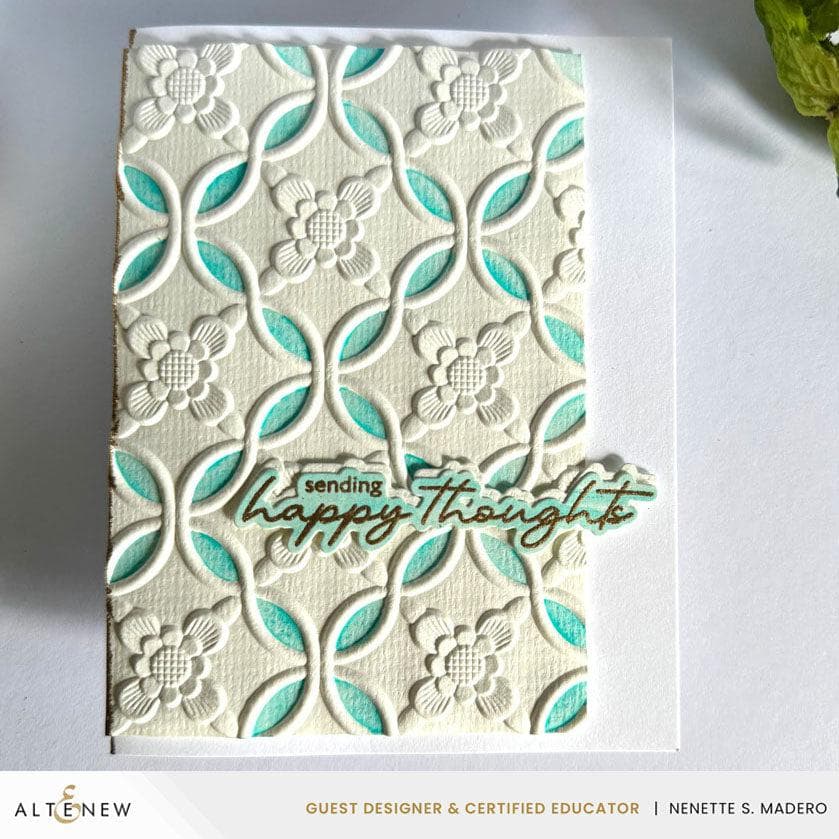 Botanical Rails 3D Embossing Folder