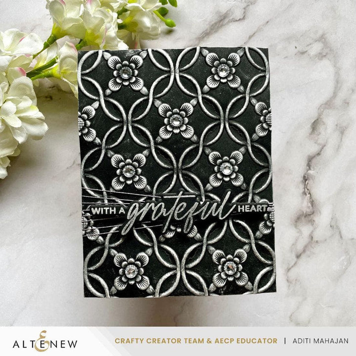 Botanical Rails 3D Embossing Folder