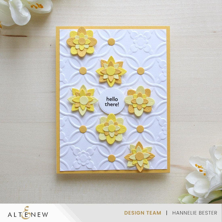 Botanical Rails 3D Embossing Folder
