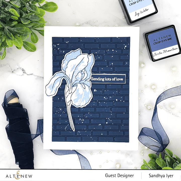 Part A-Glitz Art Craft Co.,LTD Embossing Folder Brick Wall 3D Embossing Folder