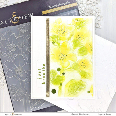 Altenew Embossing Folder Bundle Beauty of the Season Embossing Folder Release Bundle