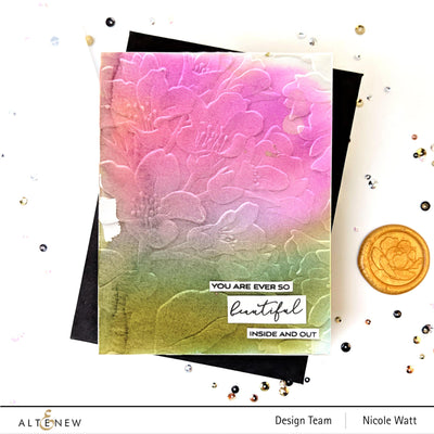 Altenew Embossing Folder Bundle Beauty of the Season Embossing Folder Release Bundle
