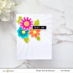 Part A-Glitz Art Craft Co.,LTD Embossing Folder Carnival Canopy 3D Embossing Folder