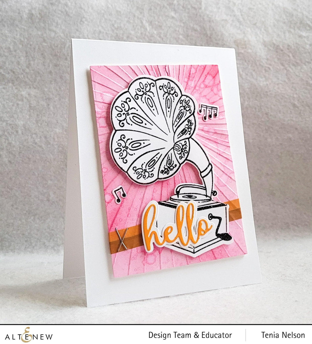 Part A-Glitz Art Craft Co.,LTD Embossing Folder Carnival Canopy 3D Embossing Folder