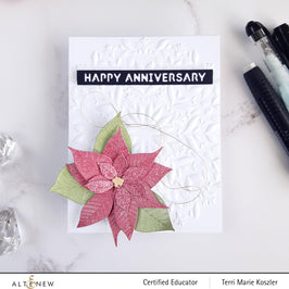 Part A-Glitz Art Craft Co.,LTD Embossing Folder Charming Mandala 3D Embossing Folder