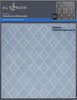 Part A-Glitz Art Craft Co.,LTD Embossing Folder Checkered Diamonds 3D Embossing Folder