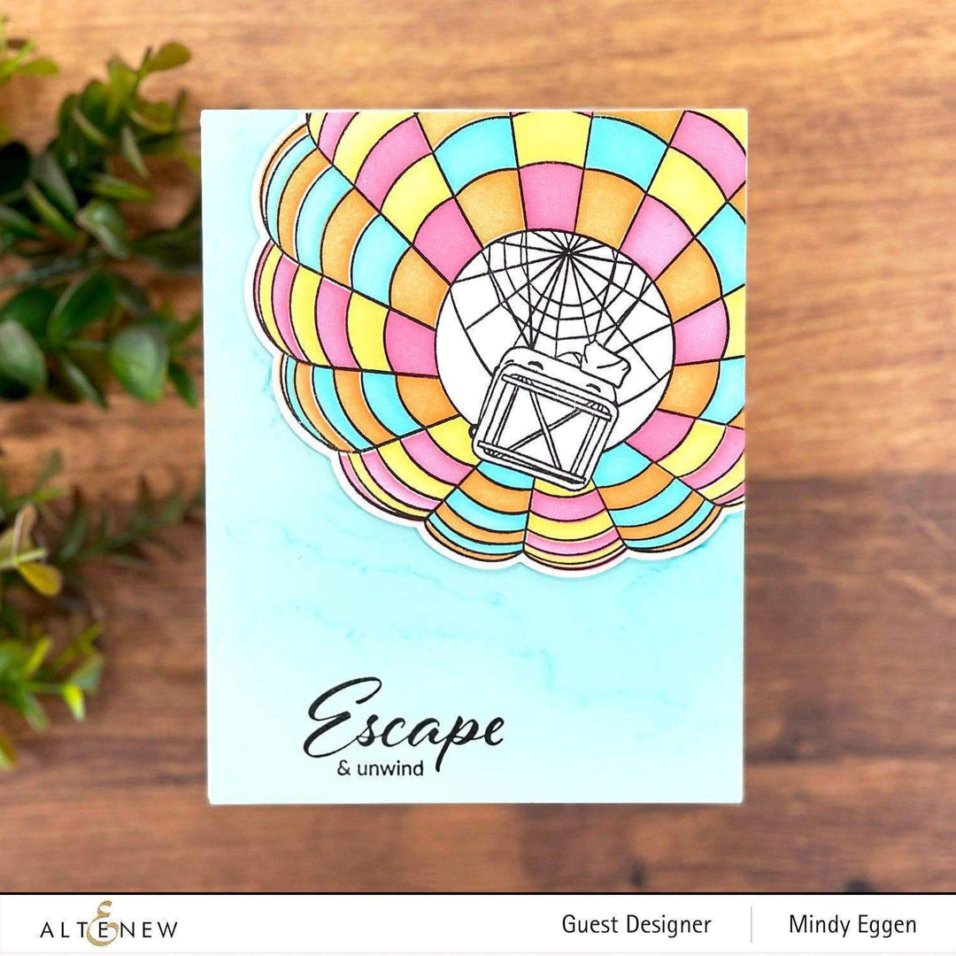 Part A-Glitz Art Craft Co.,LTD Embossing Folder Cloudy Day 3D Embossing Folder