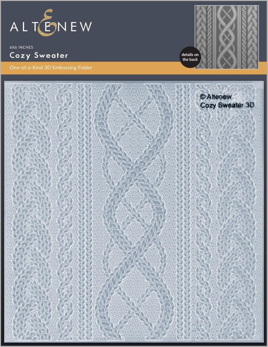 Cozy Sweater 3D Embossing Folder