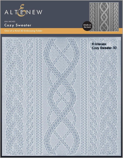 Cozy Sweater 3D Embossing Folder