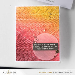 Cozy Sweater 3D Embossing Folder