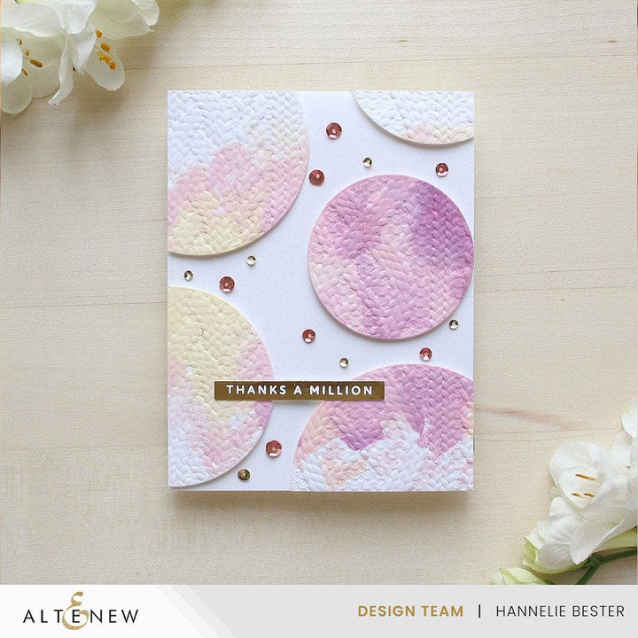 Cozy Sweater 3D Embossing Folder