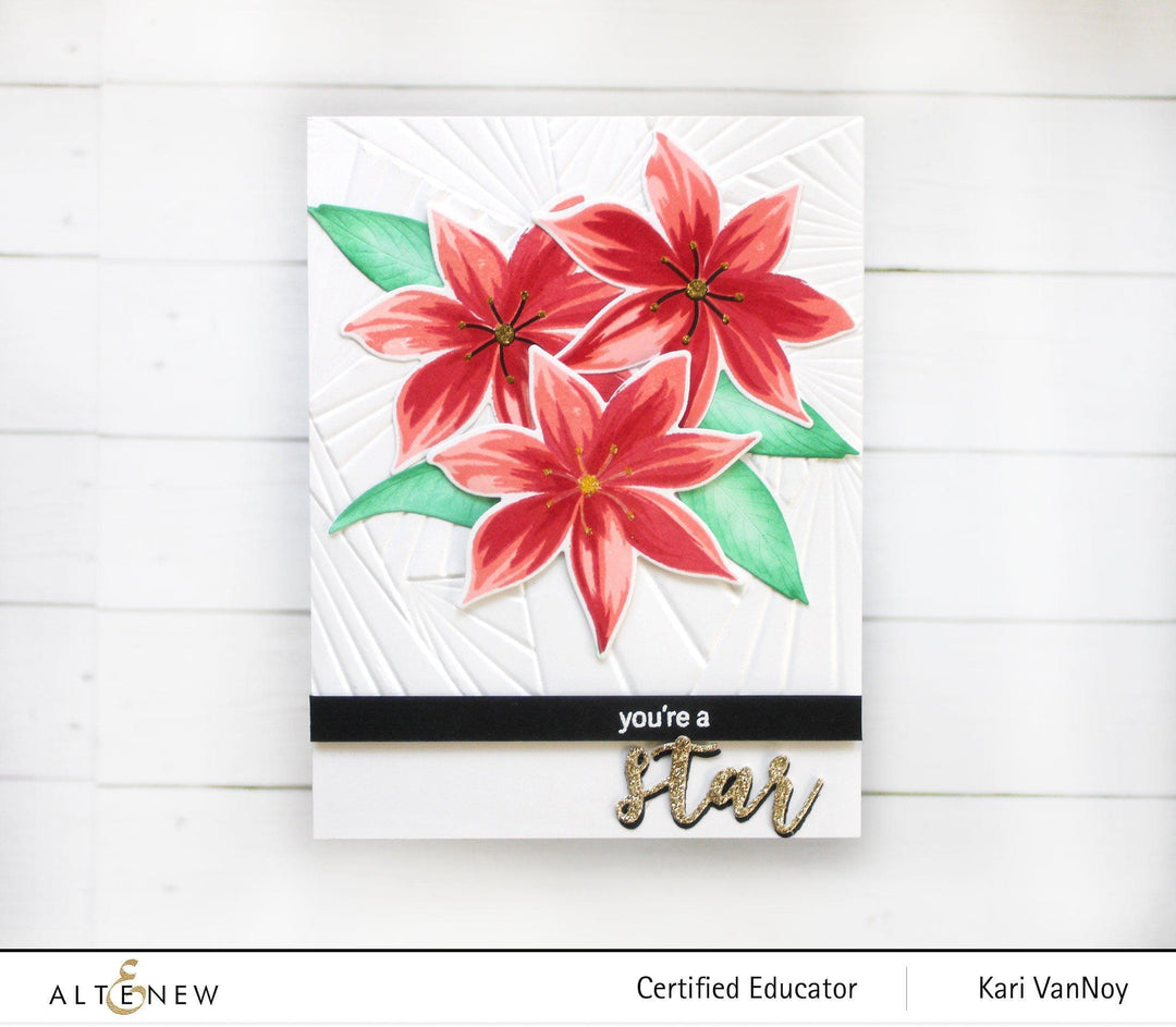 Part A-Glitz Art Craft Co.,LTD Embossing Folder Cross Weaves 3D Embossing Folder