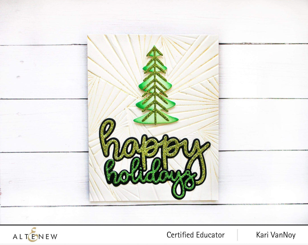 Part A-Glitz Art Craft Co.,LTD Embossing Folder Cross Weaves 3D Embossing Folder