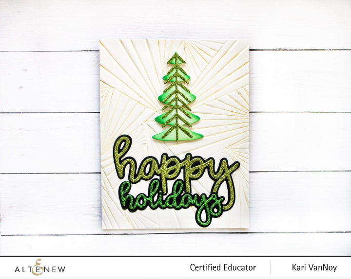 Part A-Glitz Art Craft Co.,LTD Embossing Folder Cross Weaves 3D Embossing Folder