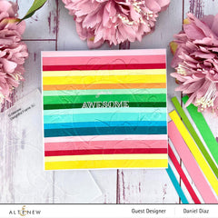 Part A-Glitz Art Craft Co.,LTD Embossing Folder Delightful Frame 3D Embossing Folder