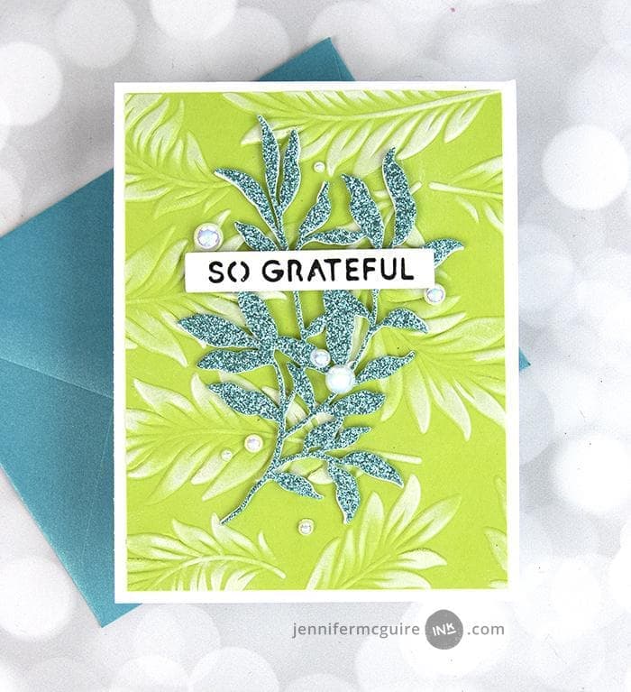 Floating Foliage 3D Embossing Folder | Altenew