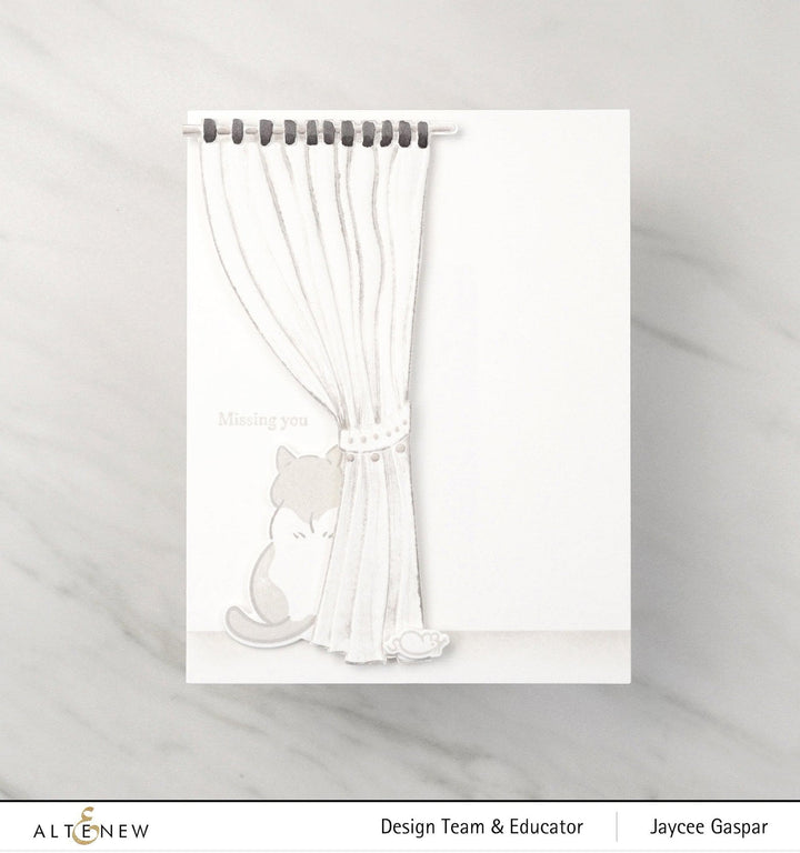 Part A-Glitz Art Craft Co.,LTD Embossing Folder Folded Drapes 3D Embossing Folder