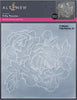 Part A-Glitz Art Craft Co.,LTD Embossing Folder Frilly Peonies 3D Embossing Folder