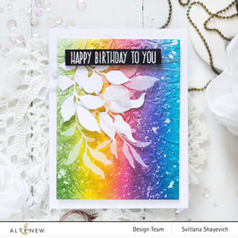 Part A-Glitz Art Craft Co.,LTD Embossing Folder Garden Harmony 3D Embossing Folder