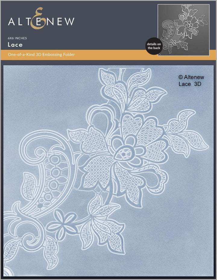 Lace 3D Embossing Folder