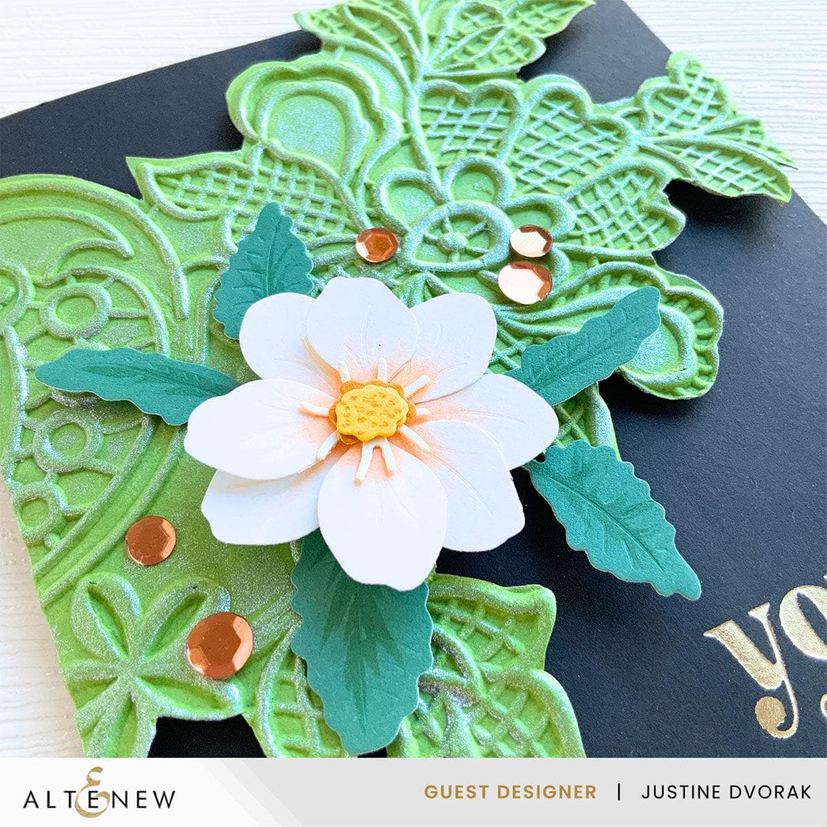 Lace 3D Embossing Folder