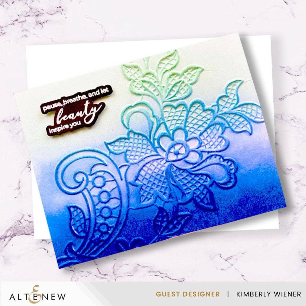 Lace 3D Embossing Folder | Altenew
