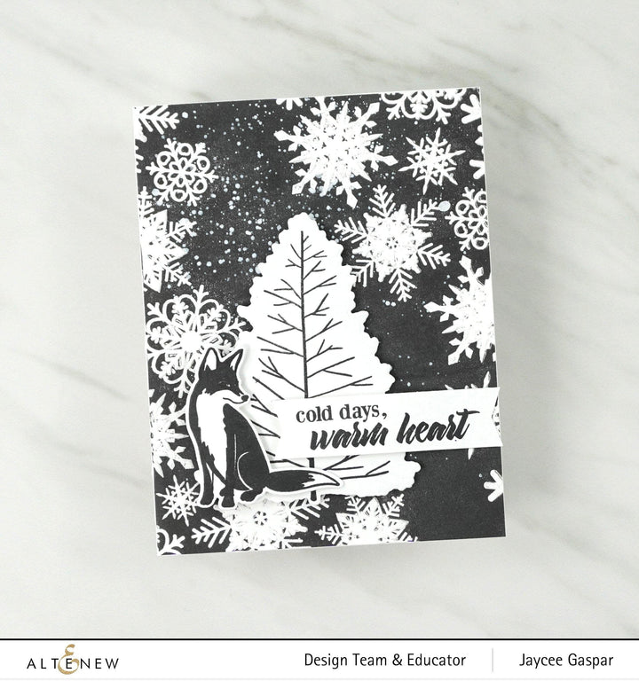 Part A-Glitz Art Craft Co.,LTD Embossing Folder Layered Snowflakes 3D Embossing Folder