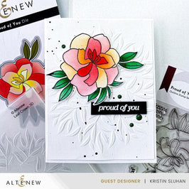 Part A-Glitz Art Craft Co.,LTD Embossing Folder Leaf Crown 3D Embossing Folder